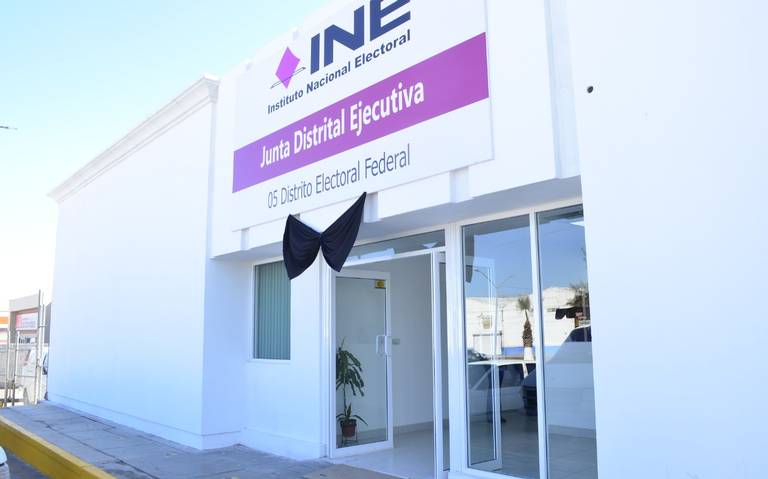 Inauguran oficinas de la junta distrital del INE en Delicias
