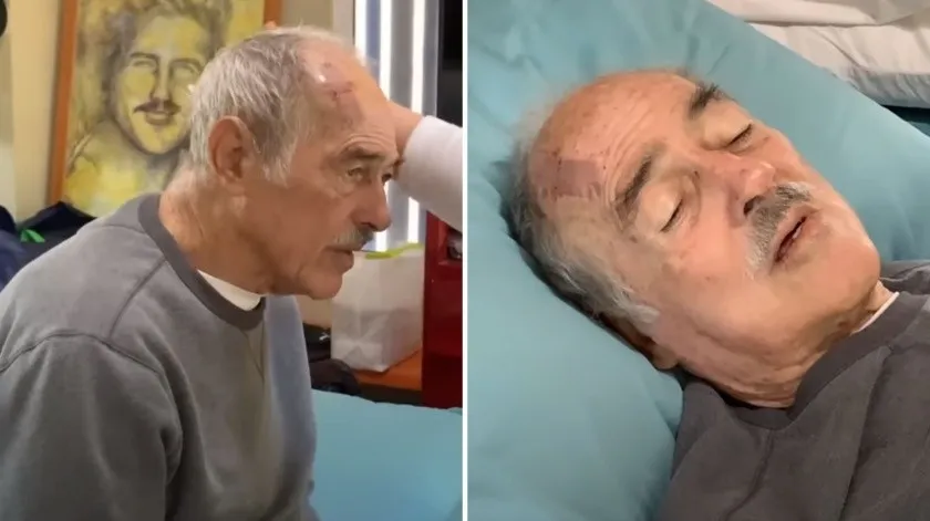 Andrés García sufre otra caída: «Estoy cerca de mi final»