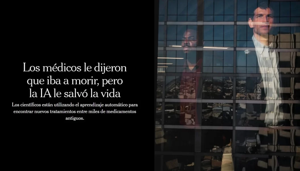 Los médicos le dijeron que iba a morir, pero la IA le salvó la vida