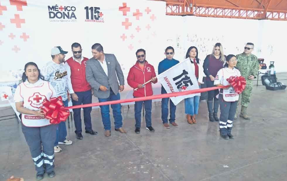 Arranca colecta anual de la Cruz Roja