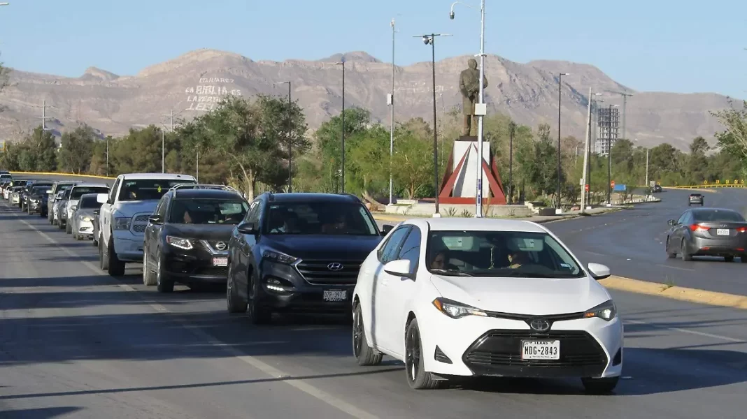 Hasta una hora en promedio de espera en cruces fronterizos