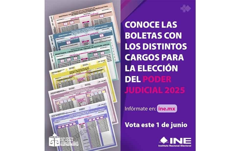 Entregarán once boletas para cada ciudadano