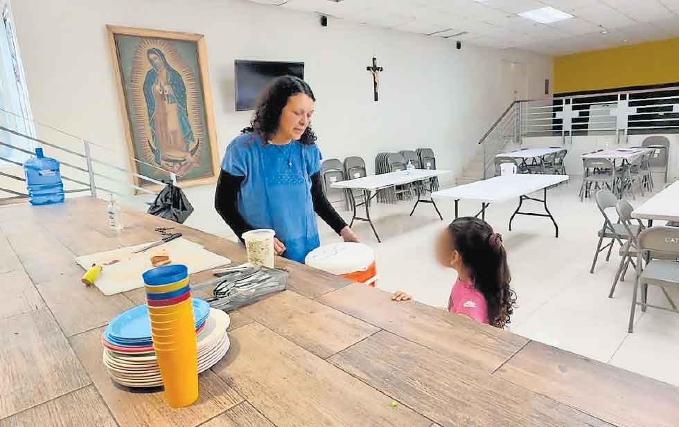 Trabajan San Columbanos a favor de los migrantes