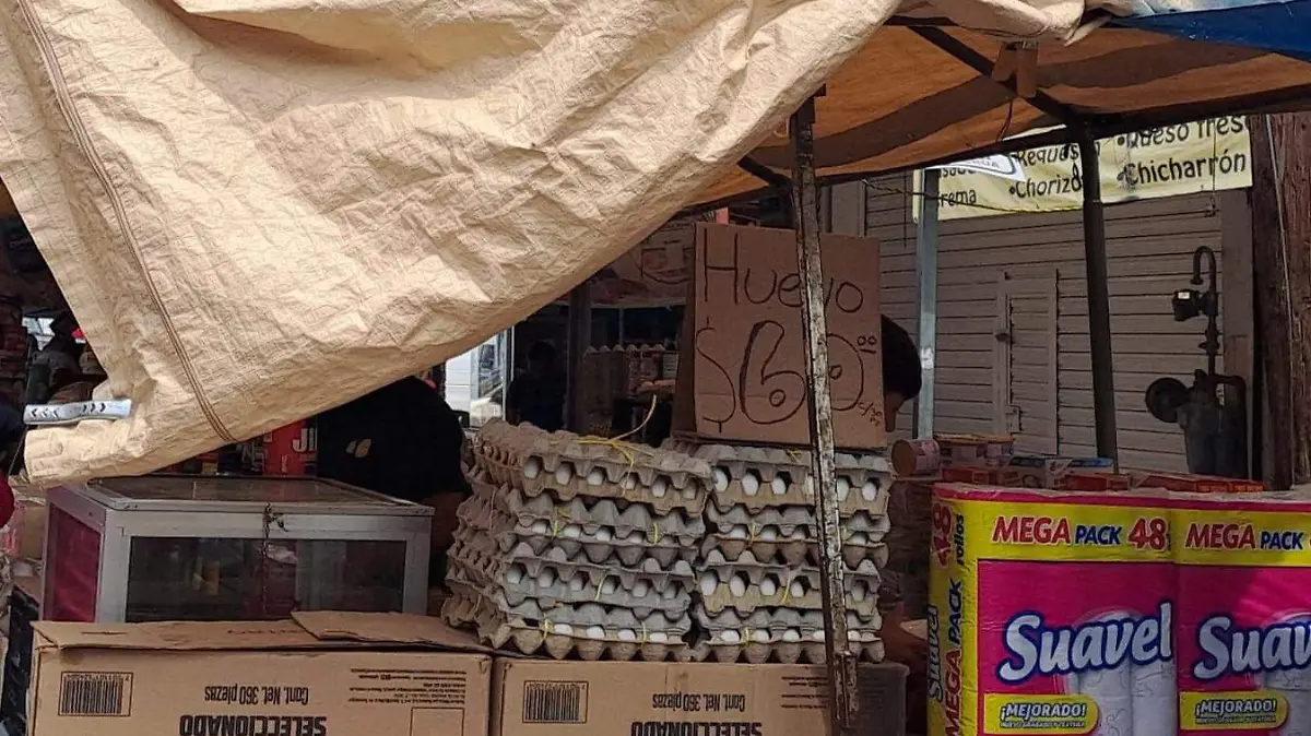Se mantiene el huevo por debajo de los 95 pesos en supermercados y zona Centro