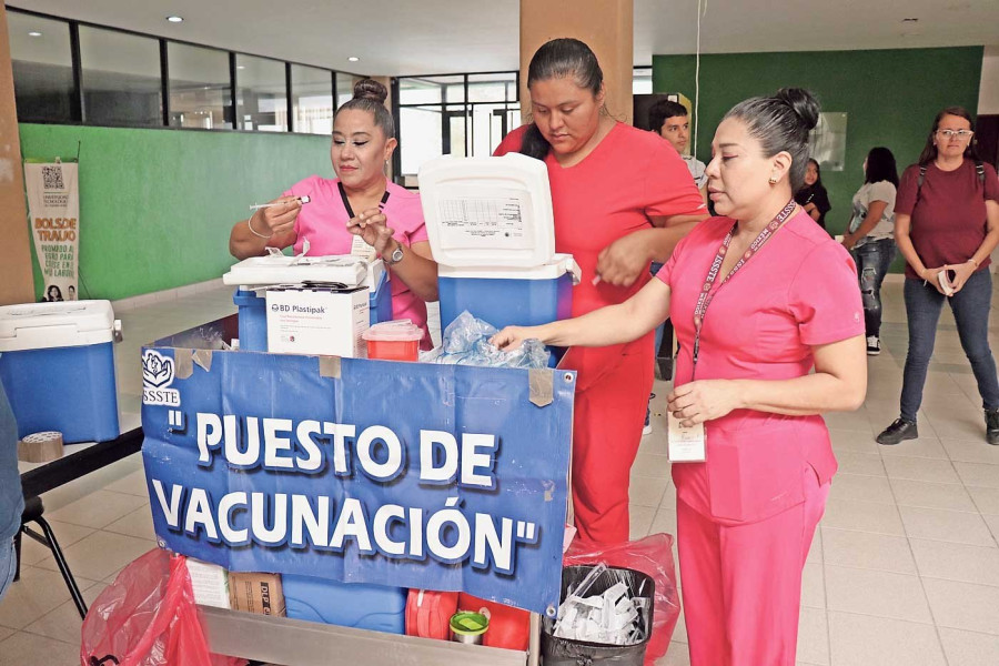 Inmuniza UTCJ contra el sarampión a estudiantes