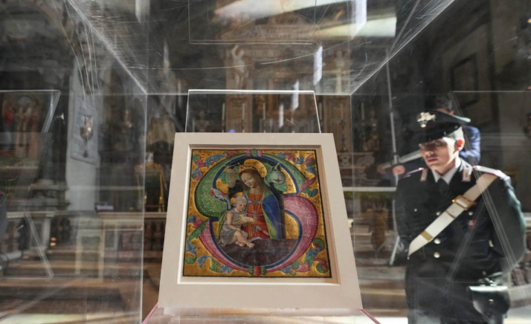 Cuatro décadas después de su robo, un tesoro del Renacimiento regresa a Roma