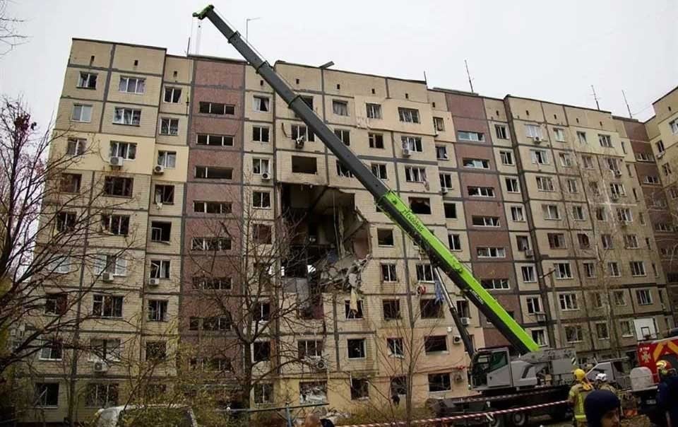 Deja ataque de dron ruso 3 muertos y 12 heridos en Ucrania