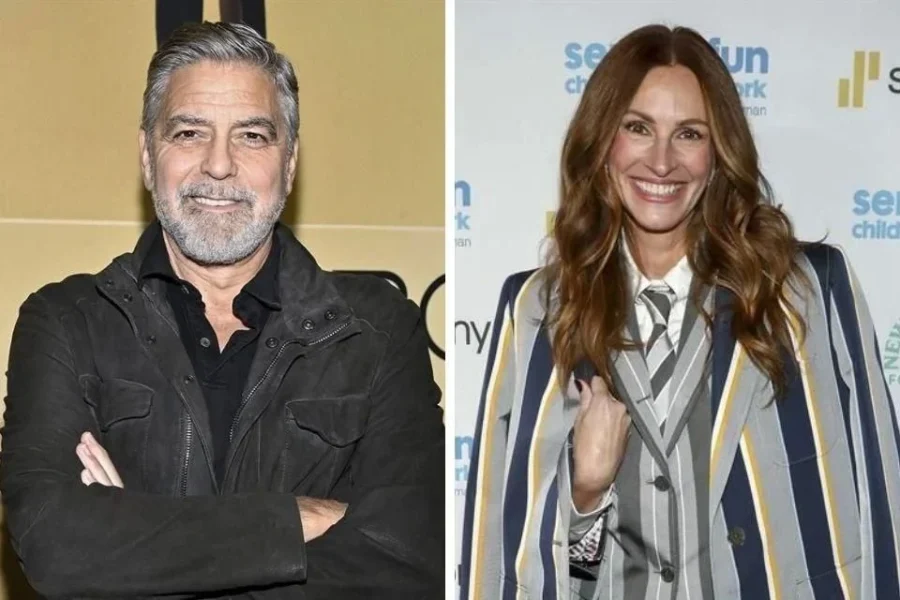 Serán Clooney y Roberts presentadores en Globos de Oro 2026