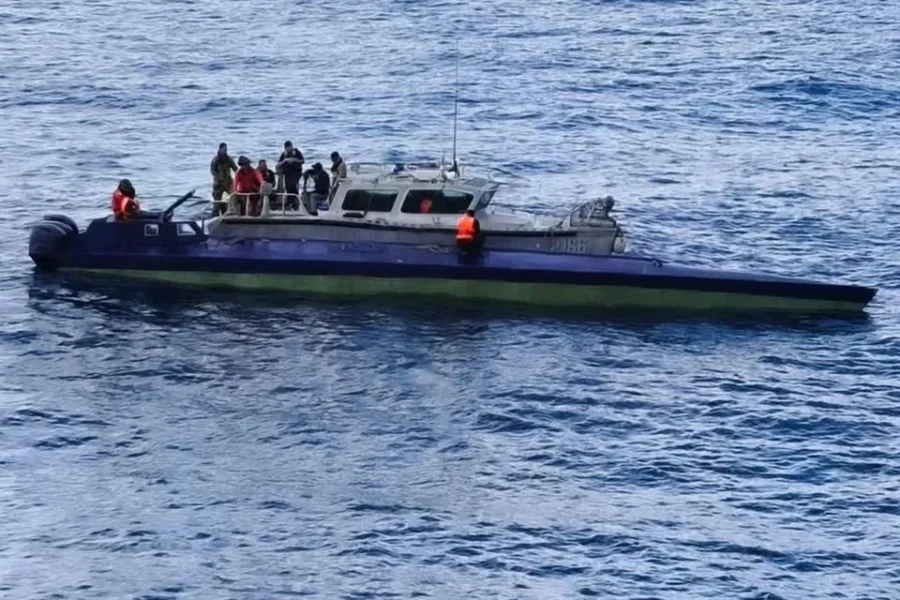 Apoya Comando Sur EU en aseguramiento de narcosumergible