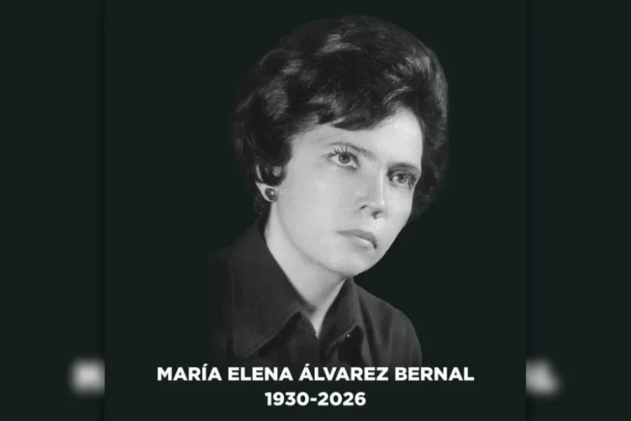 Muere María Elena Álvarez Bernal a los 95 años