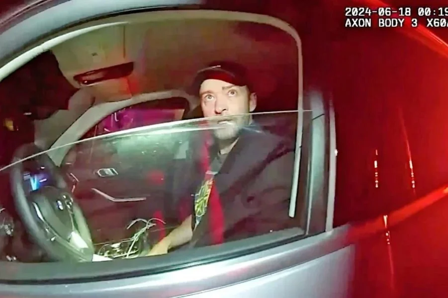 Difunden videos de arresto de Timberlake por conducir ebrio