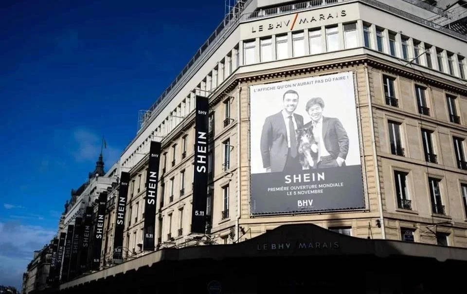 Cerrará Shein su primera tienda física en París