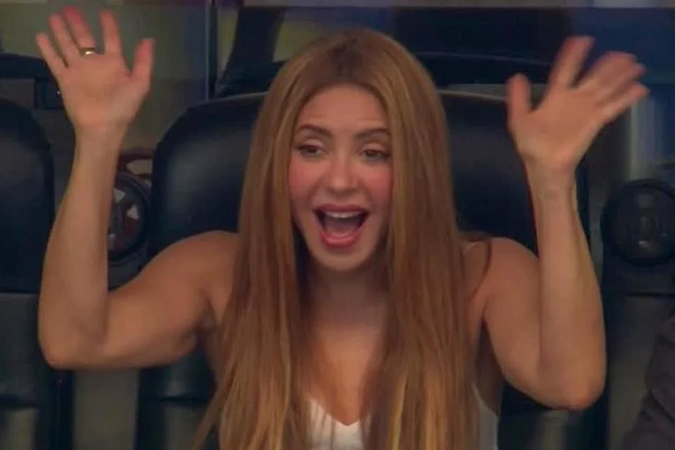Goza Shakira partido de Messi junto a sus hijos