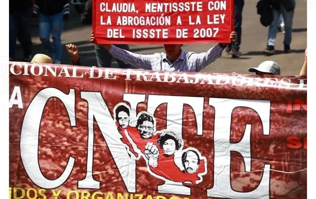 Tomará, ahora, CNTE oficinas de Afores en Reforma