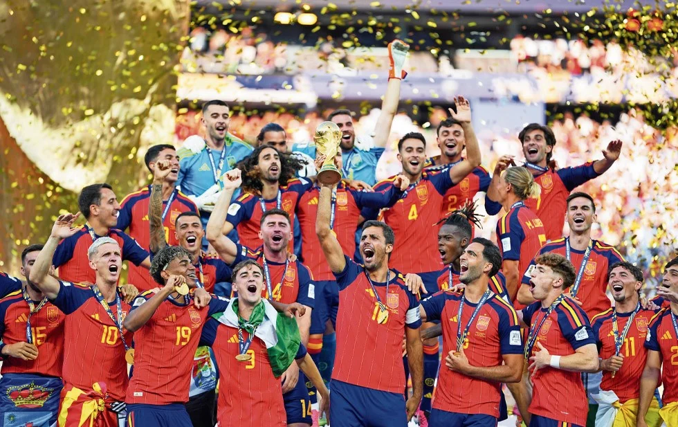 España toma la cima del ranking FIFA