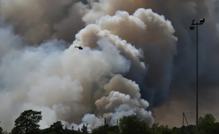 Incendio en Francia creó una monstruosa nube con rayos que provocaron más llamas