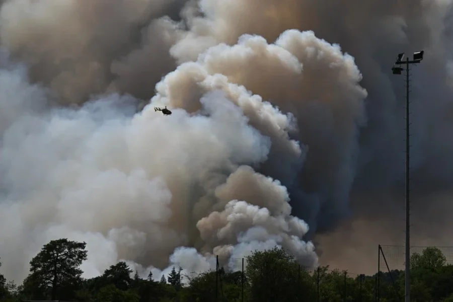 Incendio en Francia creó una monstruosa nube con rayos que provocaron más llamas