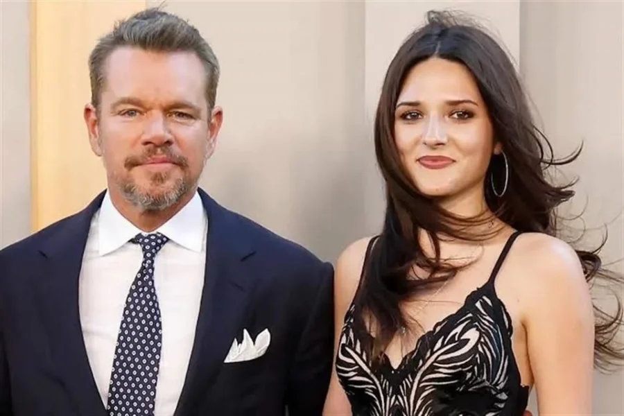 Firma hija de Matt Damon con agencia de modelos