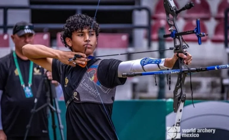 Arquero juarense José Felipe Cerecedo logra subcampeonato nacional 2026