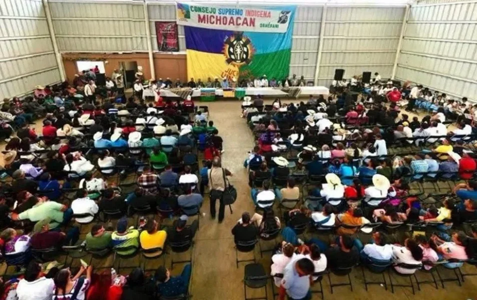 Reclaman indígenas olvido en seguridad en Michoacán