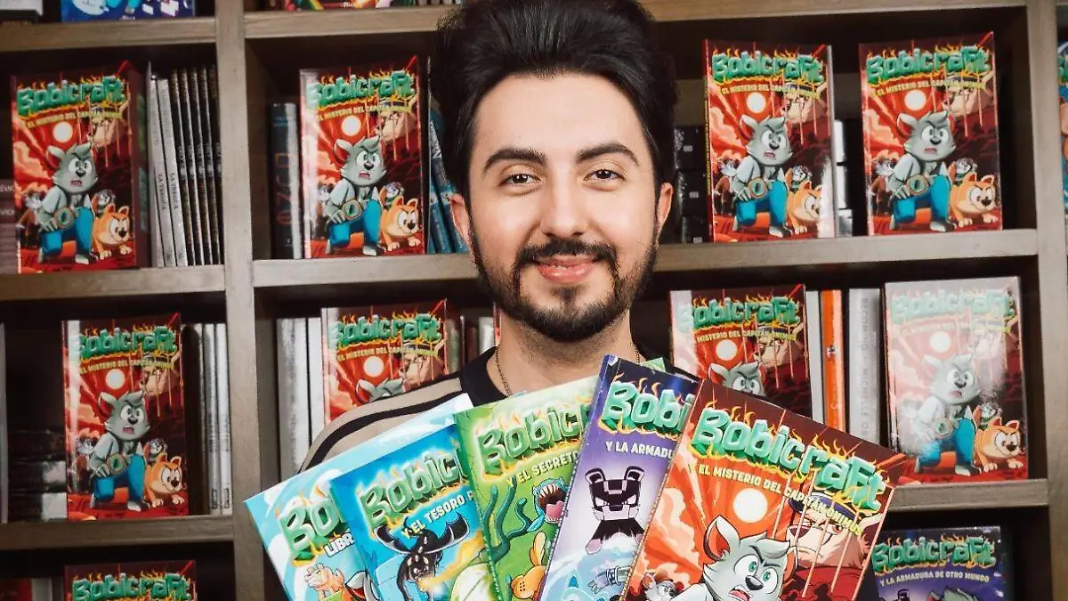 ¡Bobicraft llega a Juárez! El famoso creador de contenido estará en el Bazar del Libro y Otros Artilugios