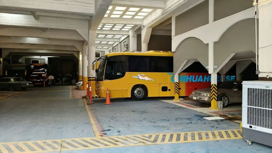 Así era la antigua terminal de Transportes Chihuahuenses en el Centro de Juárez