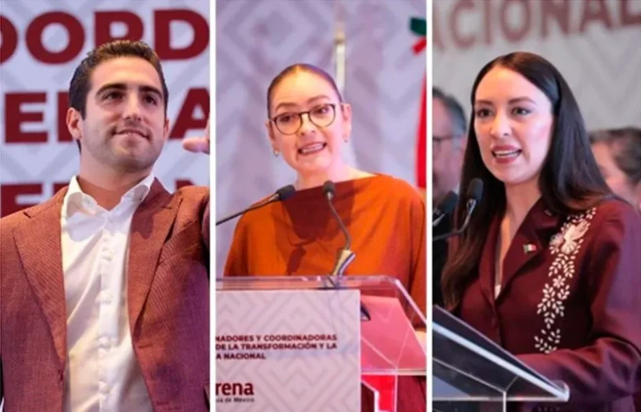 Van ‘ahijado’, ex cuñada y asistente