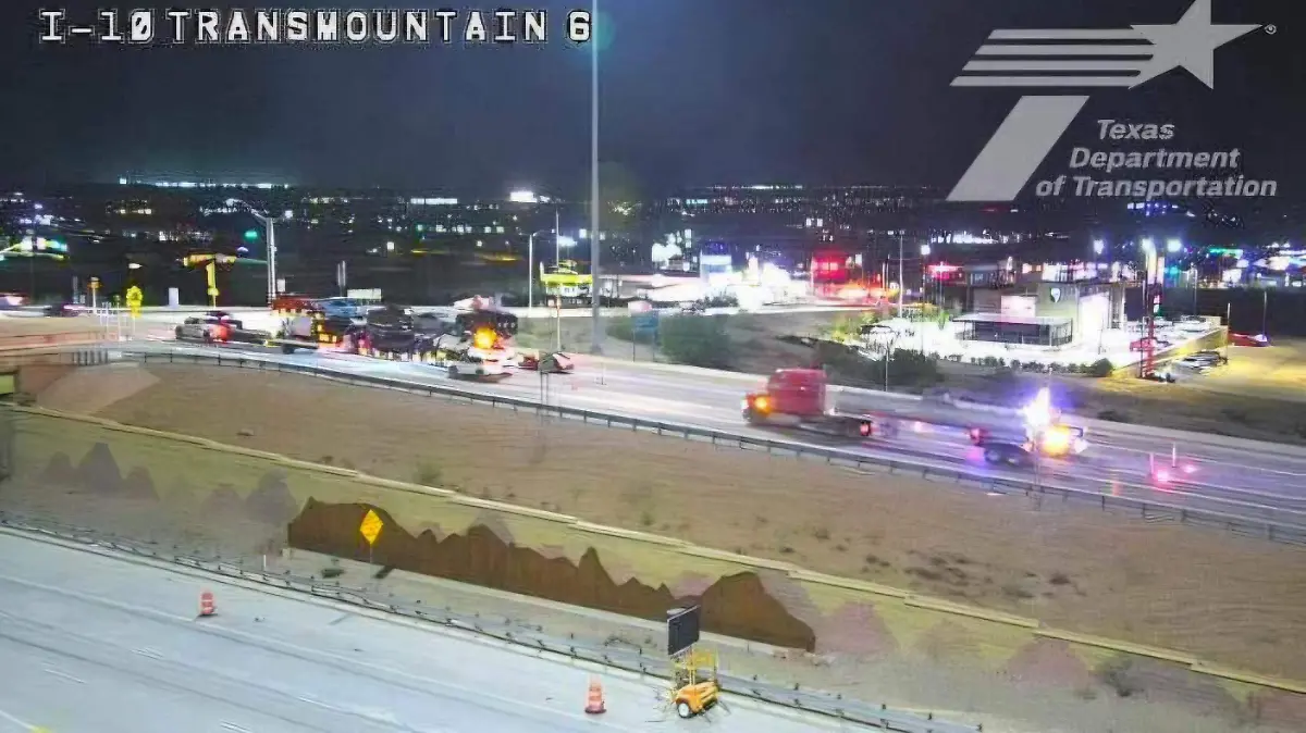 Cerrarán 51 horas la Interestatal 10 en El Paso; anuncian rutas alternas