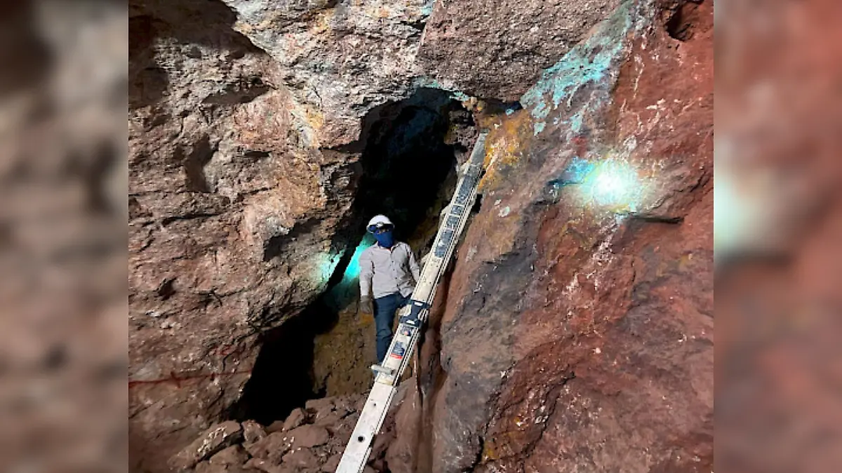Exploran yacimiento minero con muestra de cobre y oro en Jiménez